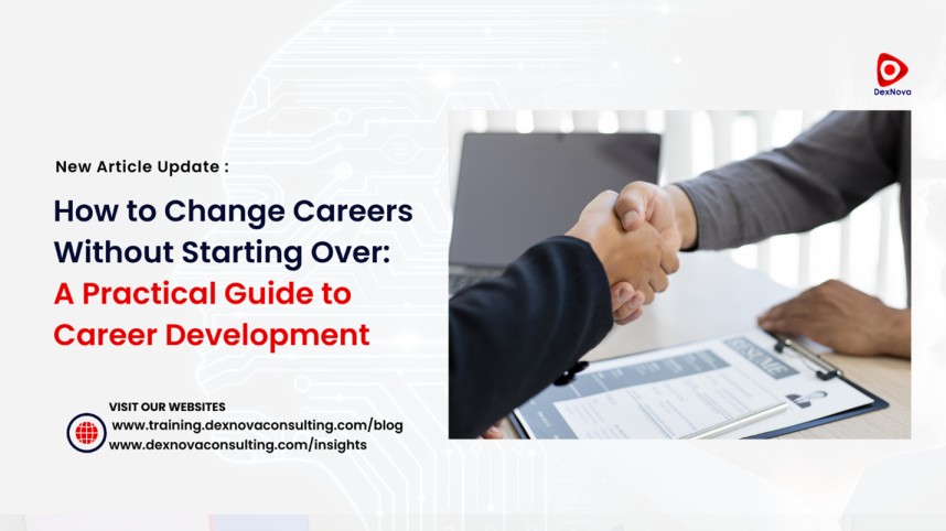 how to change careers without starting over