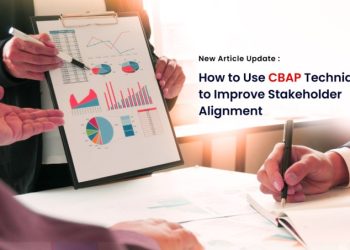 how to use cbap techniques to improve stakeholder alignment