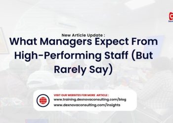 what managers expect from high performing staff