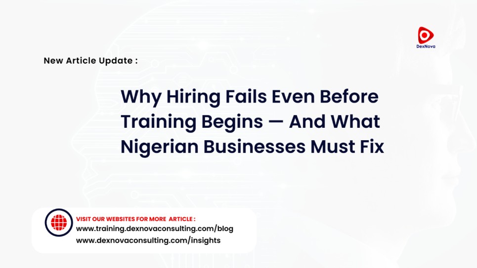why hiring fails even before training begins