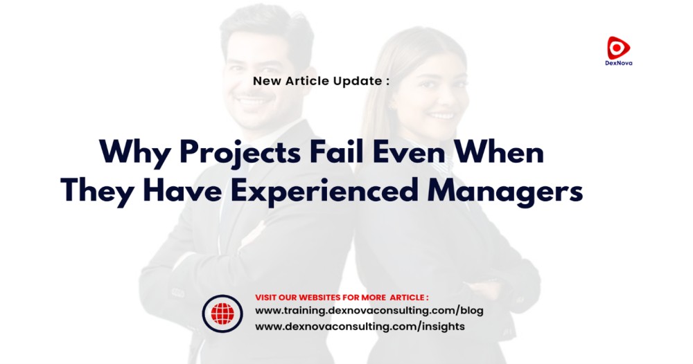 why project fail even when they have experience managers