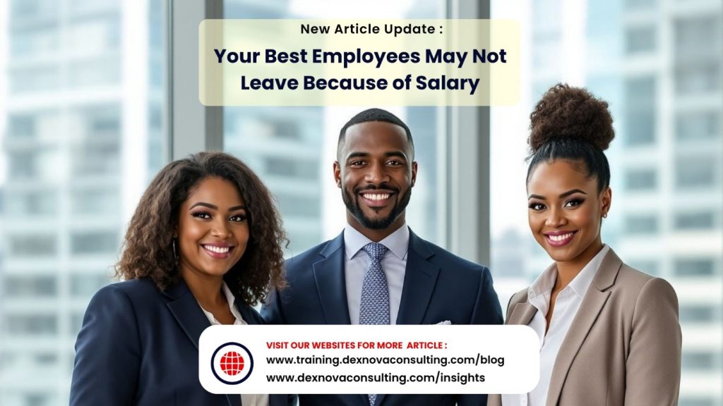 your best employees may not leave because of salary