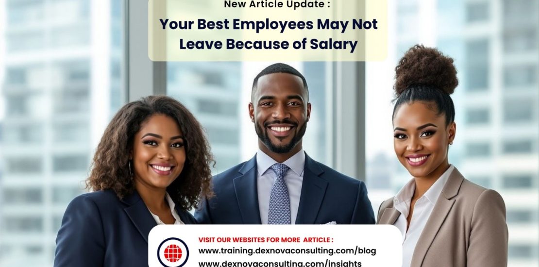 your best employees may not leave because of salary
